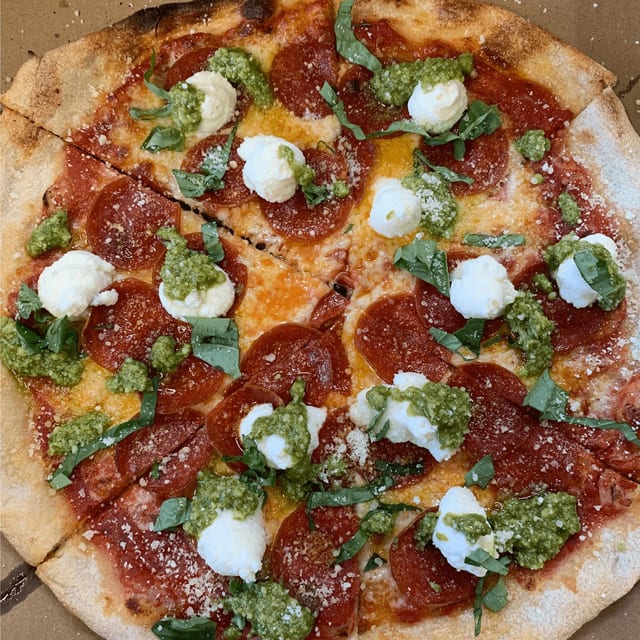 Pesto Ricotta Pep.